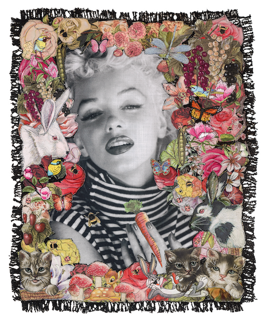 'Marilyn' The Birds and the Bees Print
